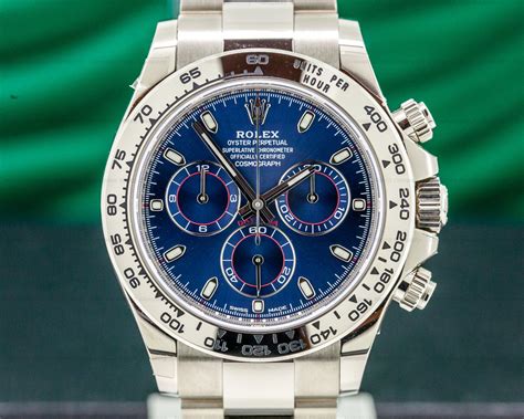 rolex daytona blue dial